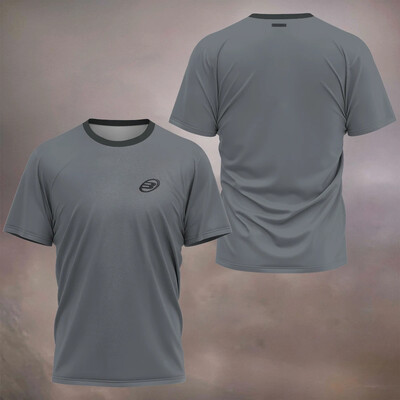 2024 Εξαιρετικά λεπτή καλοκαιρινή αθλητική γυμναστική, αναπνεύσιμο και γρήγορο στέγνωμα, κοντό μανίκι ανδρικό μπλουζάκι με στάμπα με padel, Ανδρικά ρούχα τένις