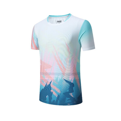 Dres za stolni tenis Muškarci Žene Sportska majica kratkih rukava 3D print Odjeća za badminton Majica za par Ping Pong Ljetni dizajni 2024.