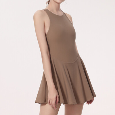 Teniske haljine Ljetna jednostavnost Tanka moda Brzosušeća propusnost Kratka suknja A kroja s podstavom Suknje za sport na otvorenom