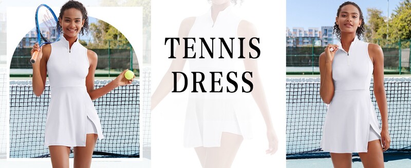 Dámske letné tenisové šaty s kraťasmi a vreckom na golf, športové oblečenie na bedminton 2024, aktívne oblečenie, tepláková súprava bez rukávov