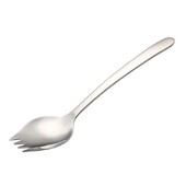 Žlica Vilica Duga drška Žlica za salatu Spork od nehrđajućeg čelika za višekratnu upotrebu Žlice za desert Posuđe za piknik na otvorenom