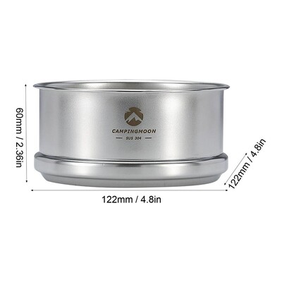 Kineski aparat za kuhanje na pari Profesionalni lonci za kuhanje povrća od nehrđajućeg čelika Posuđe za kuhanje na pari Tava za umak za kuhanje povrća