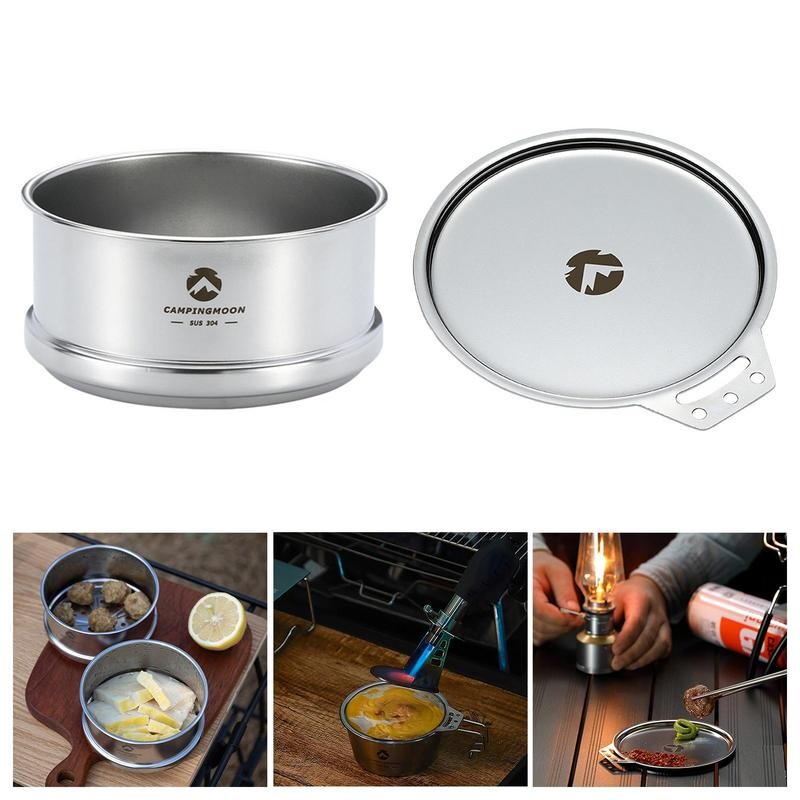 Kineski aparat za kuhanje na pari Profesionalni lonci za kuhanje povrća od nehrđajućeg čelika Posuđe za kuhanje na pari Tava za umak za kuhanje povrća