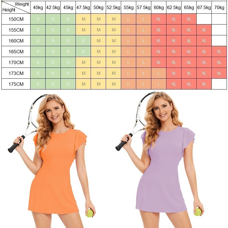 Cloud Hide Safe sportska teniska haljina s džepnim kratkim hlačama Golf za teretanu SEKSI Jednodijelno joga odijelo Ženske haljine za fitness na otvorenom