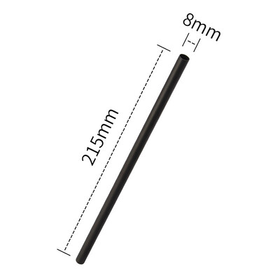 Πολύχρωμα φορητά σκεύη πόσιμου με σωλήνα αναρρόφησης με σιφώνιο από άχυρο από καθαρό τιτάνιο