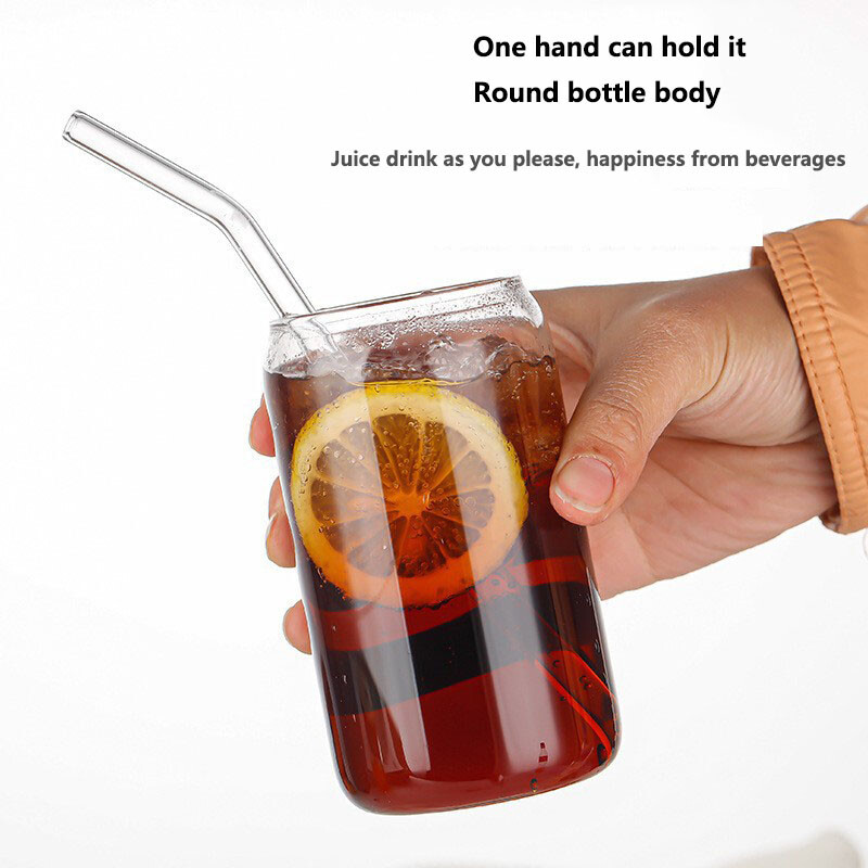 Šalice za hladna pića za sok s poklopcima od punog drva, slamke, staklene čaše, vanjsko posuđe otporno na visoke temperature