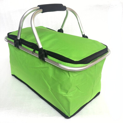 Coș de depozitare izolație pentru picnic în aer liber mașină Oxford Cutie frigorifică de livrare a alimentelor Coș de cumpărături pliabil Cutie de depozitare pentru portbagaj