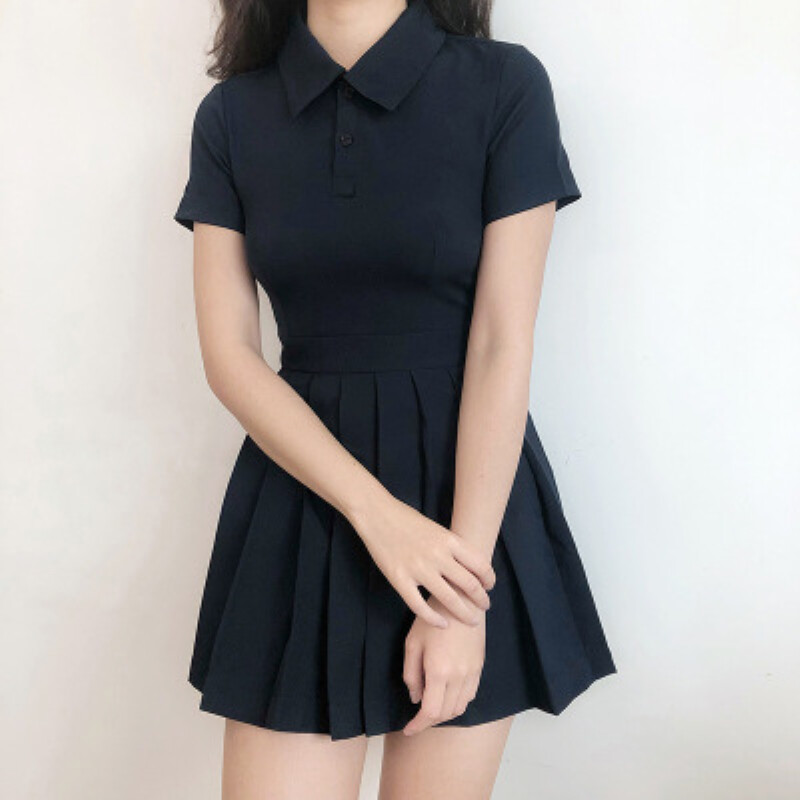 Teniske haljine za djevojčice Kratke brzosušeće uniforme Vestido Donje rublje Kratke hlače visokog struka Plisirana haljina Badminton Odjeća za navijačice