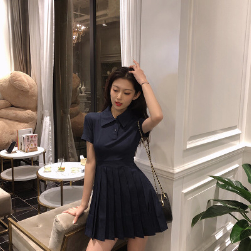 Teniske haljine za djevojčice Kratke brzosušeće uniforme Vestido Donje rublje Kratke hlače visokog struka Plisirana haljina Badminton Odjeća za navijačice