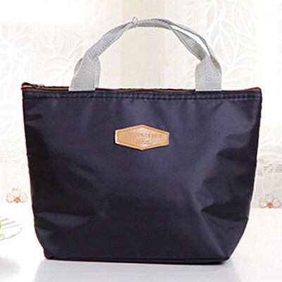 Kutija za ručak Torba za piknik za kampiranje Torba za ručak Jednobojna prijenosna izolirana torba s hladnjakom Hladnjak za hladnu hranu Termalna torba Ručna torba