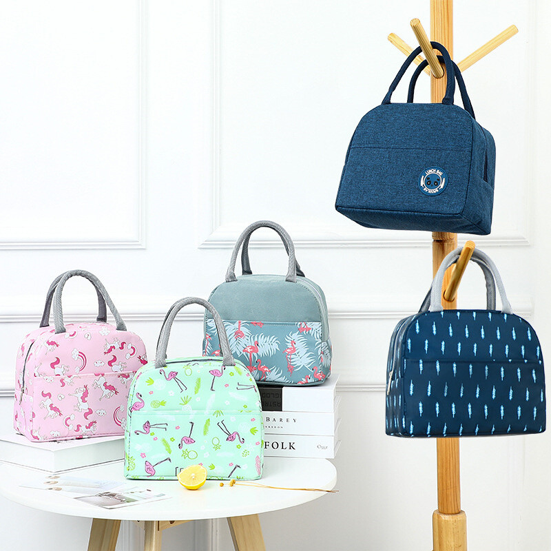 Prijenosne Fresh Cooler Warmer Torbe za kampiranje Vodootporna Termalna torba za piknik s patentnim zatvaračem Za Žene Muškarci Prikladna kutija za ručak Torba za hranu