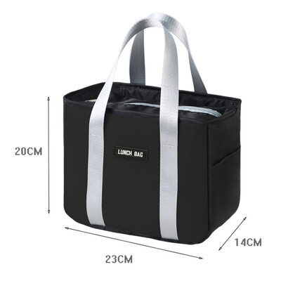 Velika vanjska rashladna kutija Torba za piknik Prijenosna toplinski izolirana rashladna torba Kampiranje Piće Bento torbe Roštilj Zip Pack Oprema za piknik