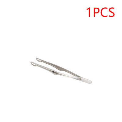 Mini Camping BBQ Clip Nerūsējošā tērauda virtuve Liellopu gaļas pārtikas knaibles Īpaši viegli karstumizturīgi atkārtoti lietojami kempinga trauki grilēšanas piknikam