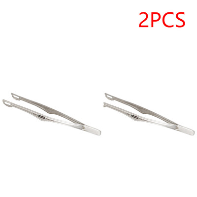 Mini Camping BBQ Clip Nerūsējošā tērauda virtuve Liellopu gaļas pārtikas knaibles Īpaši viegli karstumizturīgi atkārtoti lietojami kempinga trauki grilēšanas piknikam