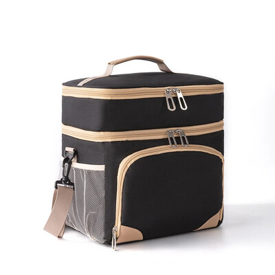 Nova podebljana izolacijska torba za piknik na otvorenom, izolacija za led, dvoslojna vodootporna uredska torba za ručak