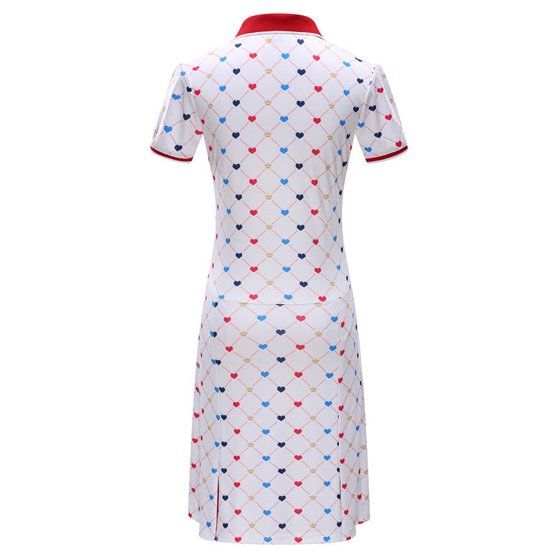 Ljeto Novi stilovi Odjeća za golf Ženske haljine visokog struka Tanke suknje s printom Tenis Sportska odjeća za trčanje Sportske suknje prozračne