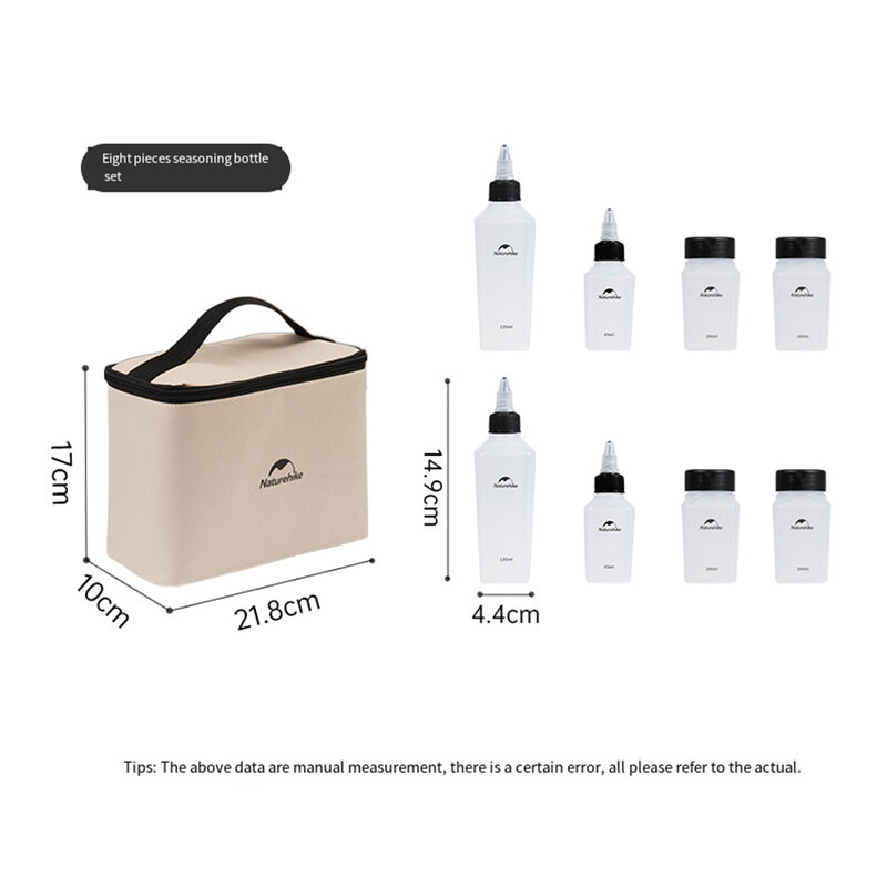 Naturehike-Camping Staklenka za začine, prijenosna posuda za začine, pribor za kuhanje, roštilj na otvorenom, konzerva začina