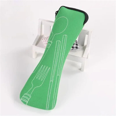 Torba za posuđe Periva s patentnim zatvaračem Putna torbica za pribor za jelo Prijenosna torbica za večeru Kućanski alat Kampiranje Pribor za putovanja