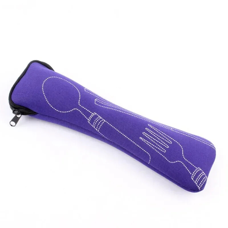 Torba za posuđe Periva s patentnim zatvaračem Putna torbica za pribor za jelo Prijenosna torbica za večeru Kućanski alat Kampiranje Pribor za putovanja