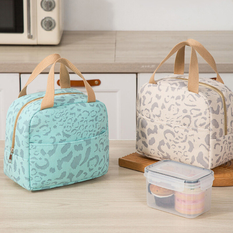 Torba za ručak velikog kapaciteta Torba za hlađenje hrane Aluminijska folija sa patentnim zatvaračem Termalne torbe za ručak Vodootporna torba za piknik Prijenosna torbica za ručak
