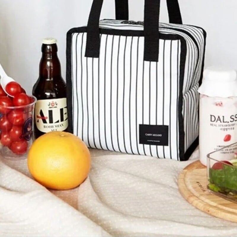 Termiškai izoliuoti pikniko krepšiai Rankinė Lauke Atspari vandeniui Laikyti šviežiai izoliuotą priešpiečių krepšį Aušintuvas Nešiojamas namas
