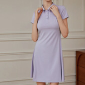 Ženske teniske haljine kratkih rukava, tanka sportska odjeća za fitness Ženska prozračna haljina za golf za trčanje na otvorenom Vestidos Deportivos