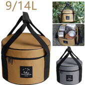 14/9L Organizatori posuđa Oxford tkanina Posuda za pohranu Vodootporna putna torba za nošenje pribora za jelo Posuda Šalice Posuda