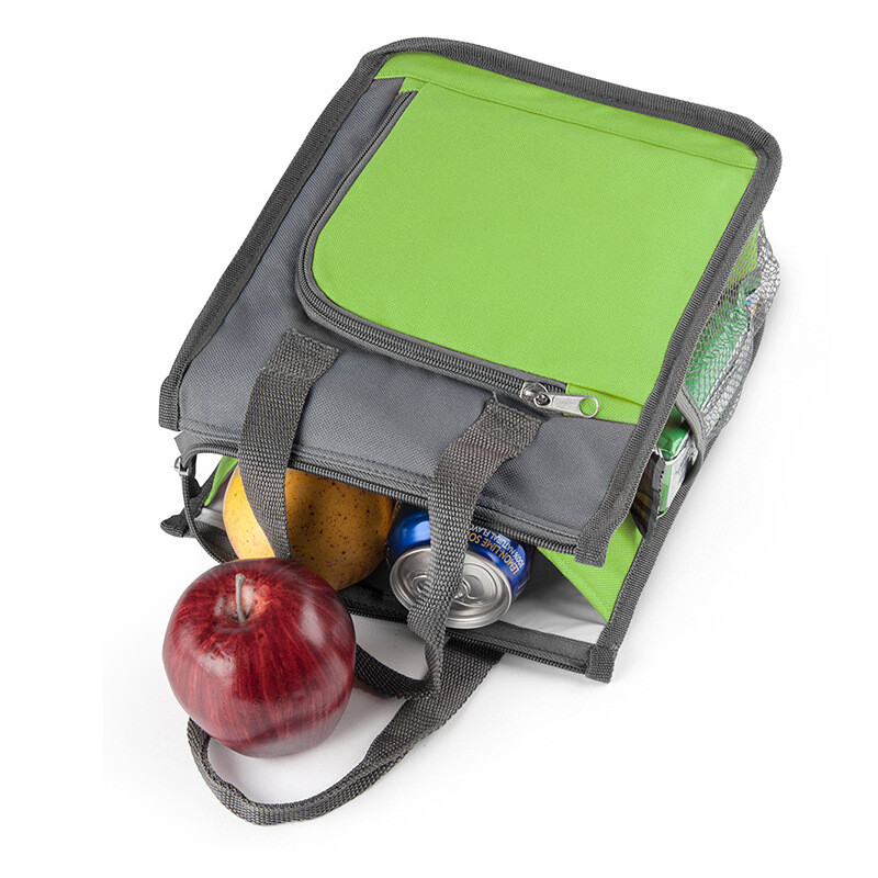 1 vnt lauke nešiojamas izoliuotas krepšys Oksfordo audinio rankinis pietų dėžutės krepšys stovyklavimo pietums Bento dėžutė keliaujantiems ant grotelių iškylai