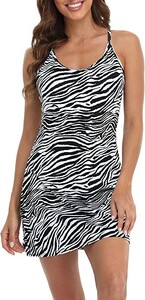 Tenisa kleita ar šortiem kabatā Sieviešu vasaras treniņš golfa apģērbs Badmintons bez piedurknēm Sportiskas kleitas Jogas sporta apģērbi Fitness