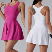 Najnovšie športové joga sukne outfit fitness telocvičňa súprava cvičebné oblečenie pre ženy športové oblečenie dámsky oblek jednodielna tréningová sukňa