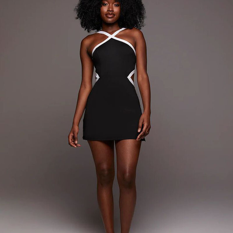 2024 Pad Sportski grudnjak Anti kratke hlače Ženski jednodijelni kombinezon Yoga Set Haljina Atletski Golf Badminton Tenis Aktivna odjeća