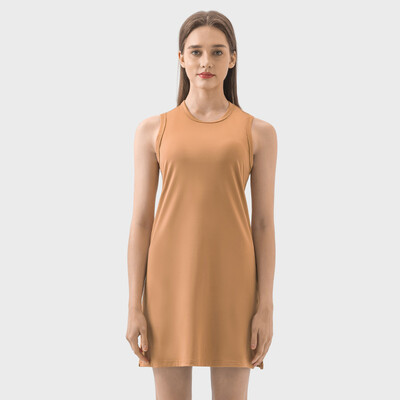 Teniska haljina Žensko sportsko odijelo bez rukava Široka prozračna suknja za fitness za trčanje Ženske suknje za golf, badminton, joga