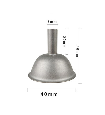 Lievik z čistého titánu do domácnosti, mini, malý kaliber, prenosný bez zápachu na víno, balenie tekutín, príslušenstvo na vínové hrnce