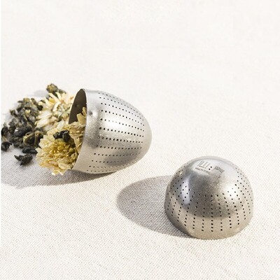 Keith Pure Titanium Tea Egg, beépített teaszűrő, tea homokóra, tiszta titán szűrő, hordozható, könnyű és kompakt Mi3920