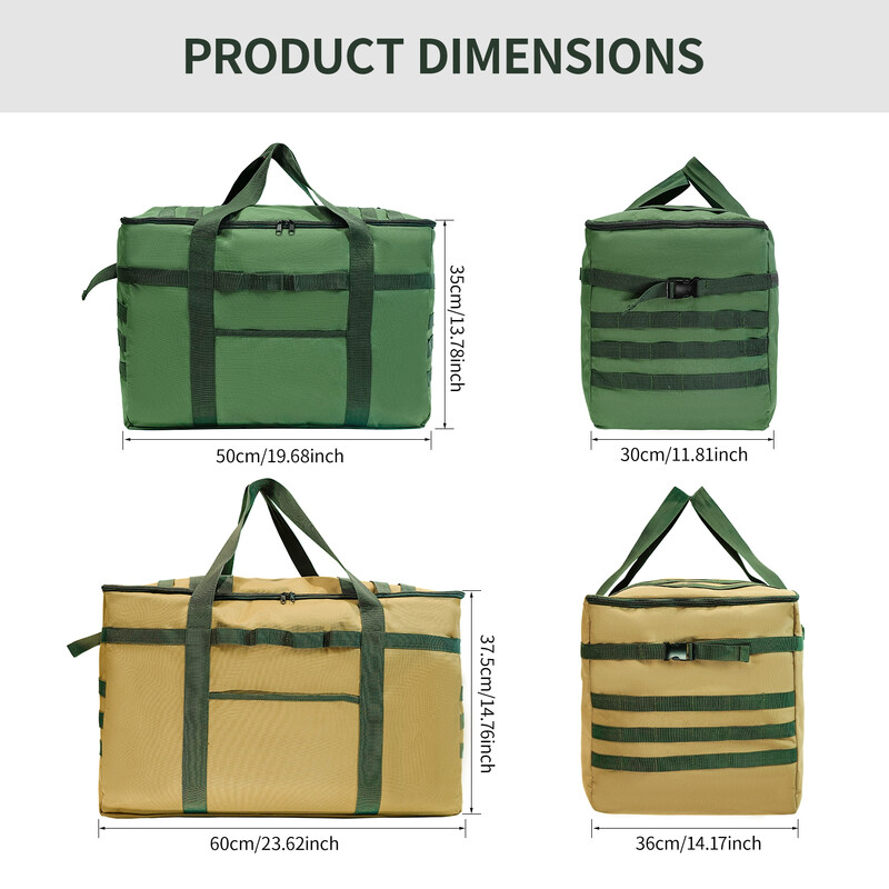 53/81L Vonkajšia multifunkčná úložná taška, veľkokapacitný cestovný a kempingový piknikový stan, spací vak, nepremokavá prenosná taška