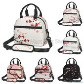 Izolirane torbe za ručak u obliku japanske sakure u obliku cvjetova trešnje za žene, djevojke Termalni hladnjak Bento kutija za posao, školski piknik