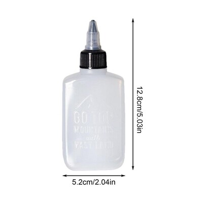 Āra eļļas pudele Pārnēsājama aizzīmogota garšvielu pudele bārbekjū kempings, necaurlaidīgs, hermētisks garšvielu trauks, dozatora piederumi