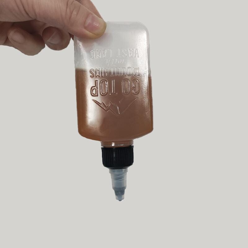 Āra eļļas pudele Pārnēsājama aizzīmogota garšvielu pudele bārbekjū kempings, necaurlaidīgs, hermētisks garšvielu trauks, dozatora piederumi