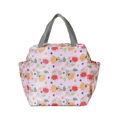 Izolovaná obedová taška, termálna chladiaca taška na potraviny, obedová nádoba s veľkou kapacitou na potraviny, obedové nádoby, termálna obedová taška na...