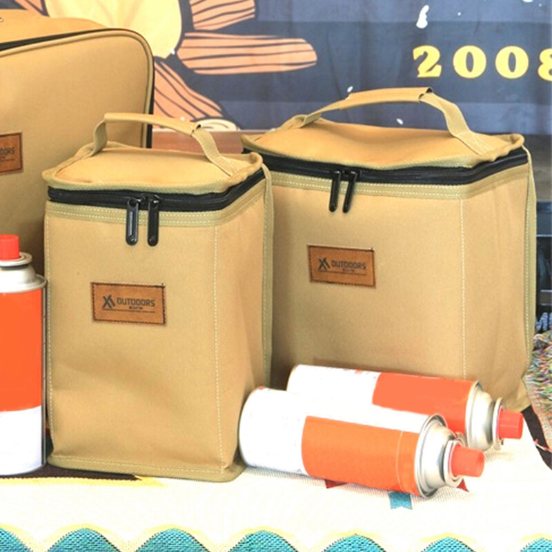 Vreće za pohranu kampiranja na otvorenom za 250 g kazete plinske boce za peći torbe organizatore kamp kamp za propan posuđe ručne torbe