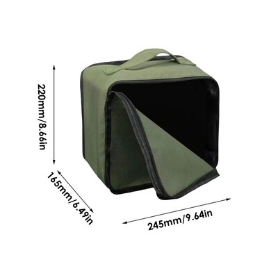 Vreća za pohranu spremnika za plin za kampiranje na otvorenom, torba za alat velikog kapaciteta, spremnik za plin, posuda za piknik, pribor za kuhanje, torba za pohranu