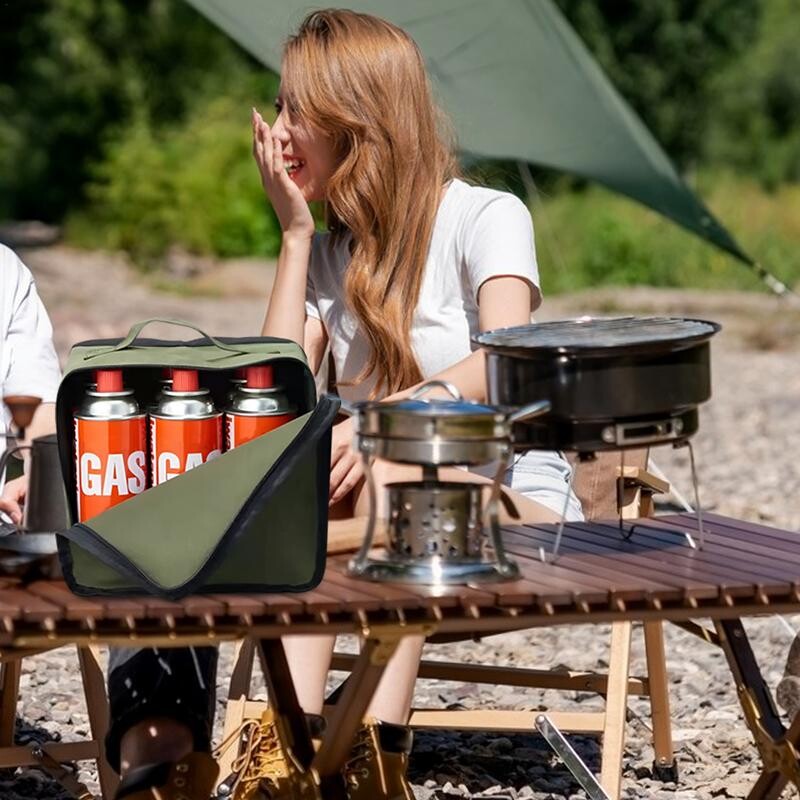 Vreća za pohranu spremnika za plin za kampiranje na otvorenom, torba za alat velikog kapaciteta, spremnik za plin, posuda za piknik, pribor za kuhanje, torba za pohranu