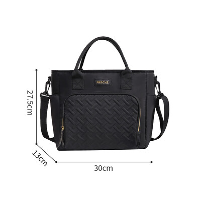 Mekana rashladna torba, izolirana sklopiva rashladna torba za ručak za posao, kampiranje, putovanje na plažu, prijenosna, mekana, nepropusna, vodootporna