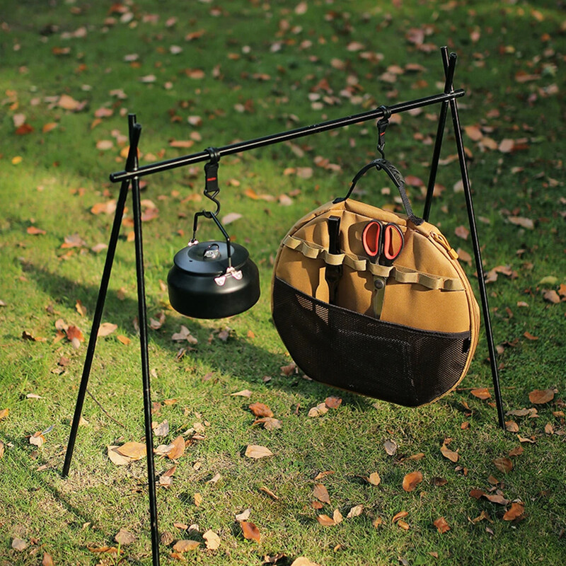 Prenosné vrecko na grilovaciu panvicu, kempingové liatinové hrnce, taška na prenášanie, vrecko na piknikový riad, organizér na panvicu, tašky na pečenie