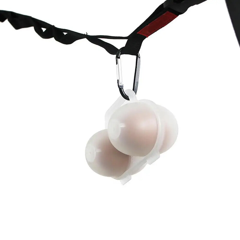 Prijenosna kutija za jaja za kampiranje na otvorenom, plastična posuda za jaja s 2 rešetke, kutija za spremanje jaja za piknik, roštilj, putna kutija za jaja