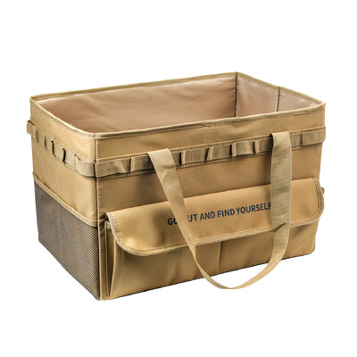 Torba za pohranu za kampiranje s ručkama, torba za alat 45L, torba za alat, sklopive torbe za vanjski vrt, torba za alat