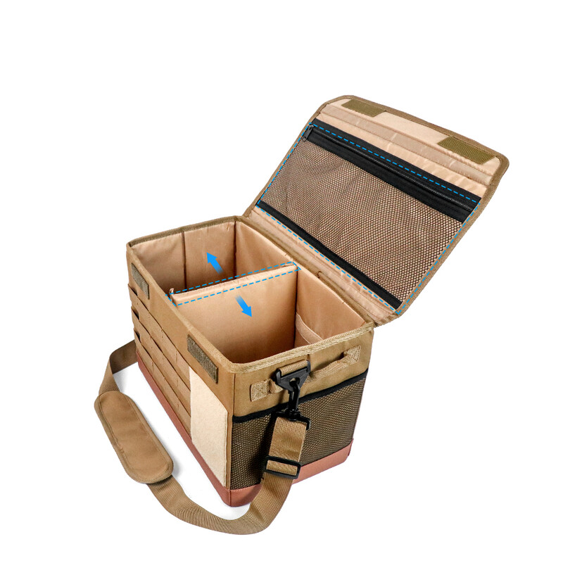 Vanjska višenamjenska torba za pohranu, sklopiva vodootporna torba za posuđe za putovanja i piknik, torba za kuhanje