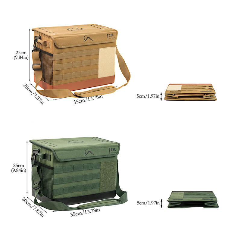 Vanjska višenamjenska torba za pohranu, sklopiva vodootporna torba za posuđe za putovanja i piknik, torba za kuhanje