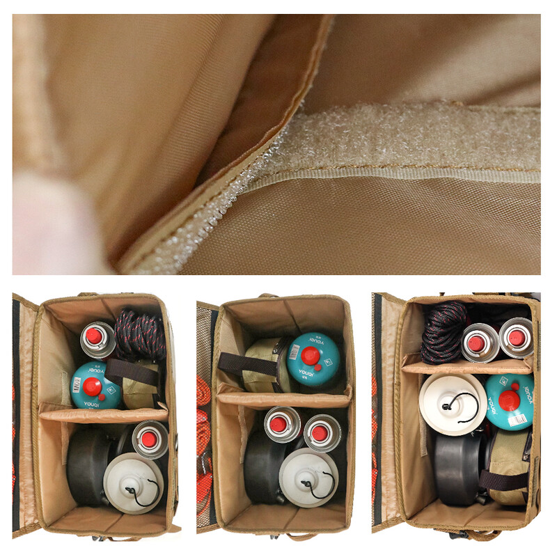 Vanjska višenamjenska torba za pohranu, sklopiva vodootporna torba za posuđe za putovanja i piknik, torba za kuhanje