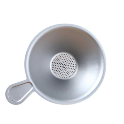 Υπαίθριο Κάμπινγκ Pure Titanium Tea Filter Funnel Tea Brewing Filter Fine and Dense Filter Titanium Filter Funnel